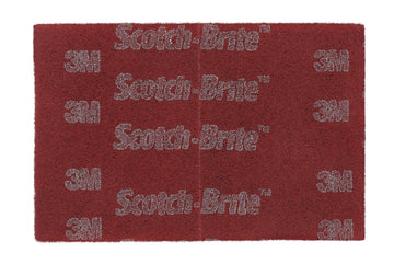 3M Scotch-Brite 7447B Pro Hand Pad, Very Fine Grade, Bulk Pack of 60, 6 in x 9 in, No Perforations, Aluminum Oxide, Load Resistant, General Purpose Sanding, Surface Activation, Pre-Paint Scuffing